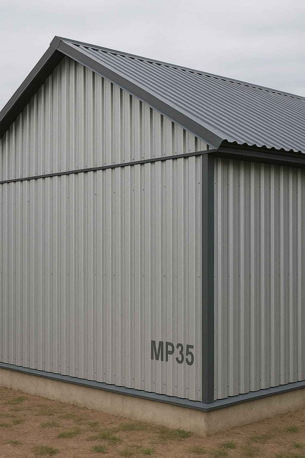 Фасад из профлиста